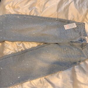 Women's Sparkling Blue Jeans
